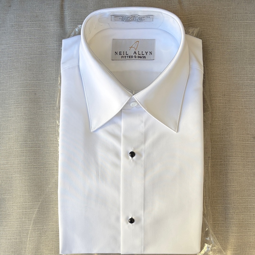 Neil Allyn S 34/35 formal dress shirt